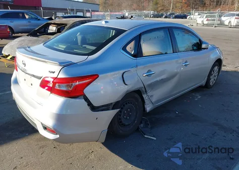 2017 Nissan Sentra Sv из США, поврежденный, VIN 3N1AB7AP5HL650625